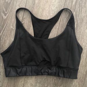 Black Athleta sports Bra XL EUC